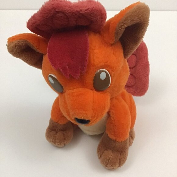 Nintendo Applause Vulpix Bean Bag Plush 6" Vtg Vintage 90s 1998 - Picture 1 of 9